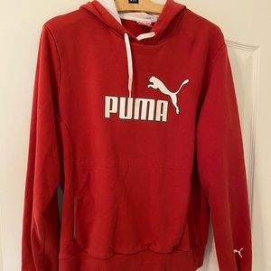 Men’s Puma orange hoody medium